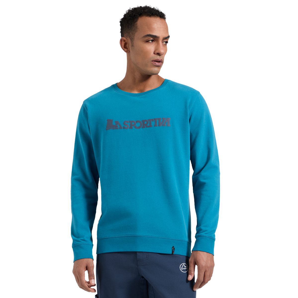 La Sportiva Heritage Logo Sweater Men lake/night sky (B07B46) S ZACW050B07B46S