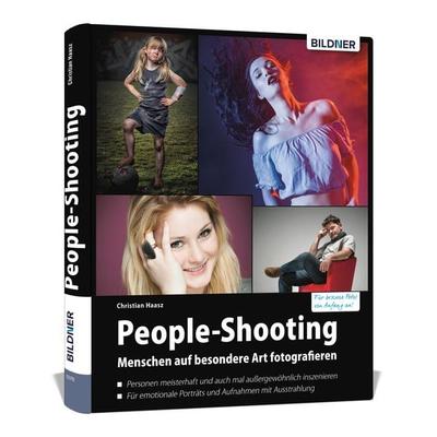 People-Shooting, Gebundene Ausgabe von Haasz Christian, Bildner Verlag, 978-3-8328-0354-4
