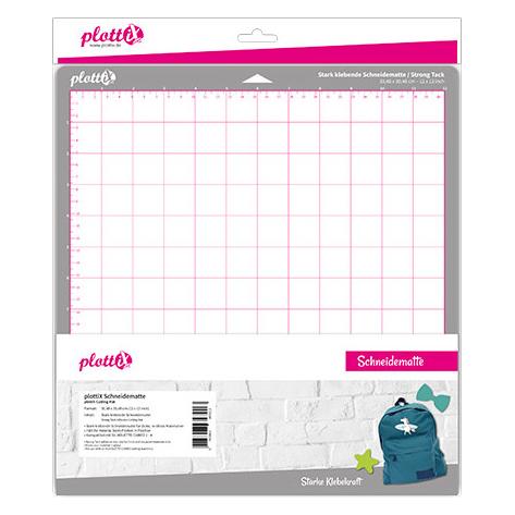 PlottiX Schneidematten für SILHOUETTE CAMEO - 30,48 x 30,48cm Stark klebend (0785983347013)