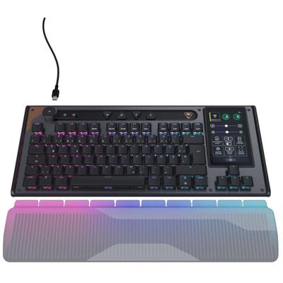 TURTLE BEACH Gaming-Tastatur "Command KB7 TKL", schwarz, B:39,9cm H:3,1cm T:25,6cm, Tastaturen