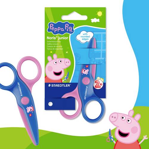 Staedtler Büro- & Bastelschere Kunst-& Handwerksscheren Gerader Schnitt Blau, Pink 965 40BKL1