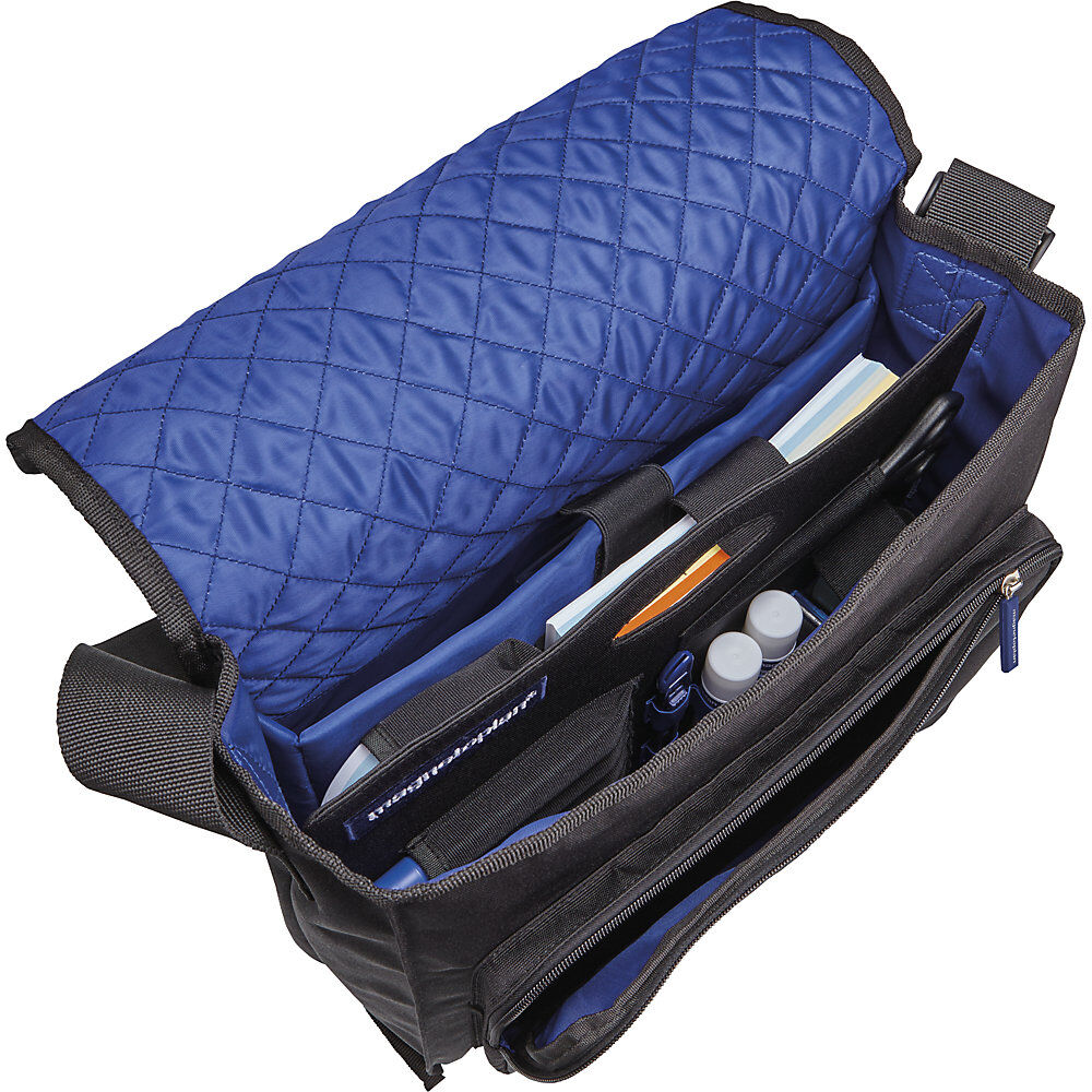 Moderatorentasche MESSENGER, befüllt mit über 1300 Einzelteilen, HxBxT 350 x 390 x 120 mm magnetoplan