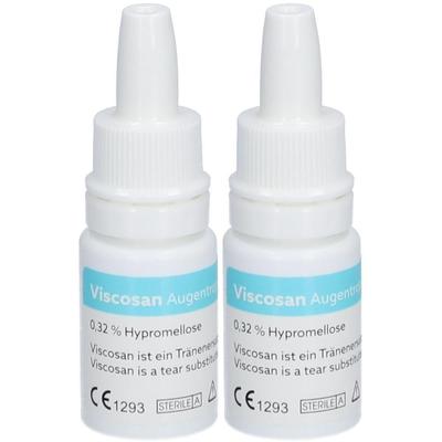 Viscosan Augentropfen 2x 2x10 ml