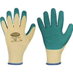STRONGHAND Handschuhe Specialgrip gelb / grün EN 388 PSA II Gr. 9 - 0501-09H