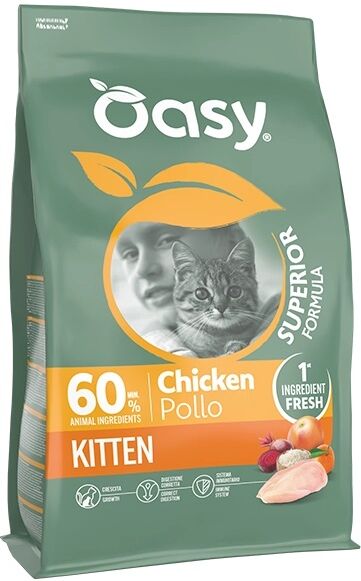 Wonderfood Spa Oasy Dry Cat Kitten Pollo 6kg