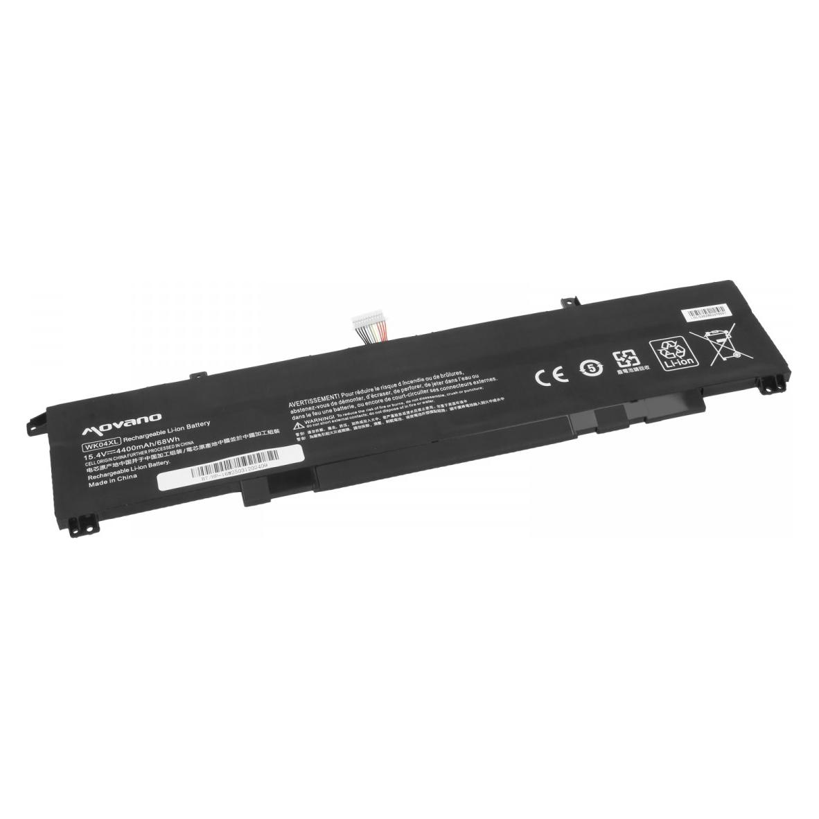 Movano Akku WK04XL für HP Victus 16-D, 16-E, 16-R, 16-S, 15-FA (4400 mAh) (BT/HP-16)