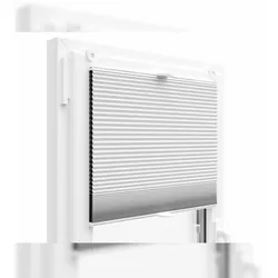 KS Handel 24 THERMO WABENPLISSEE 100% VERDUNKELND
FALTROLLO JALOUSIE (Weiss PM01, 40x100 cm)