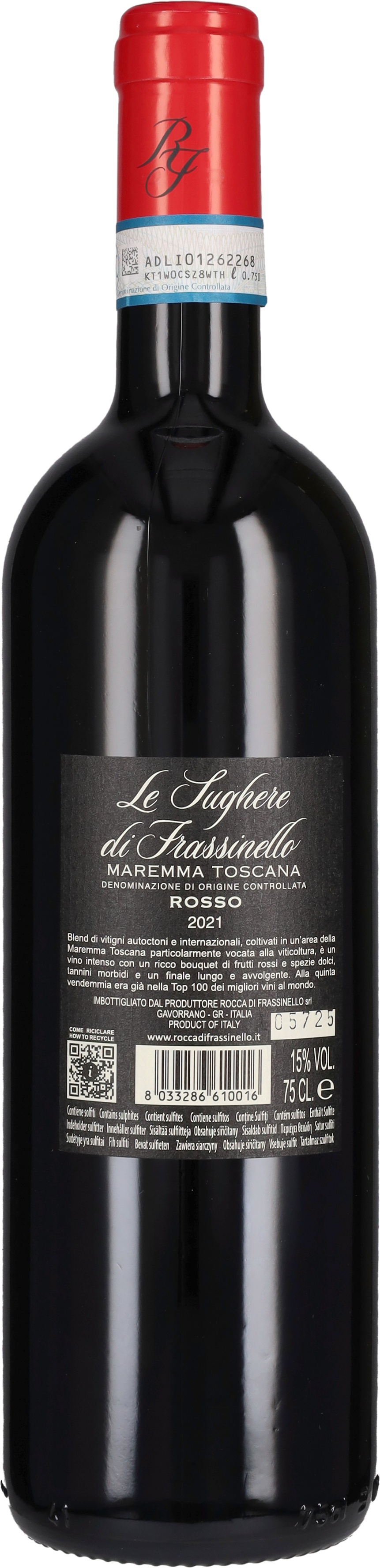 Le Sughere Rocca di Frassinello 2022