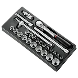 FACOM Modul - Steckschluessel 1/2Z, 26-tlg