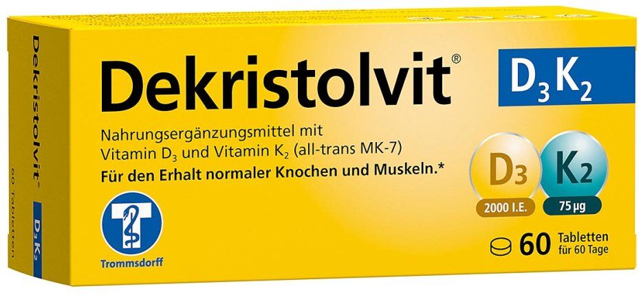 Dekristolvit D3K2 Tabletten 60stk