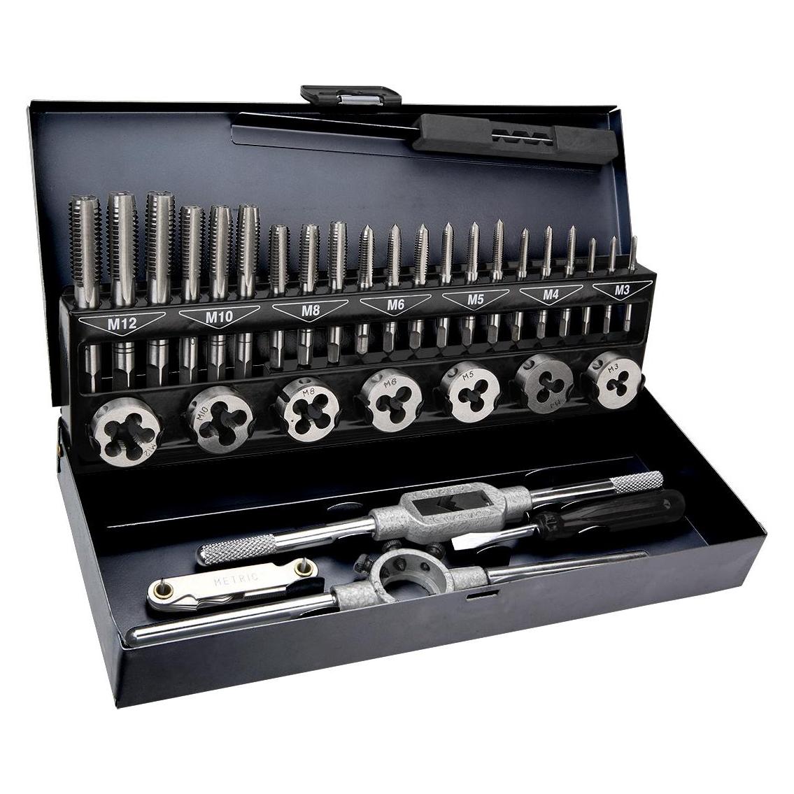 Topex Satz Gewindebohrer und Matrizen 32-tlg. (14A426) (14A426)