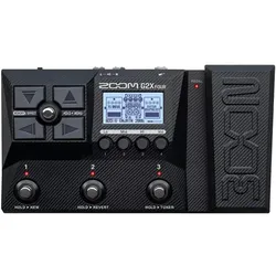 Zoom G2X FOUR Guitar Multi-Effects Pedal (Gitarre), Effektpedal, Schwarz
