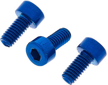 Floyd Rose Nut Clamp Screws Stnl Steel BL Blau