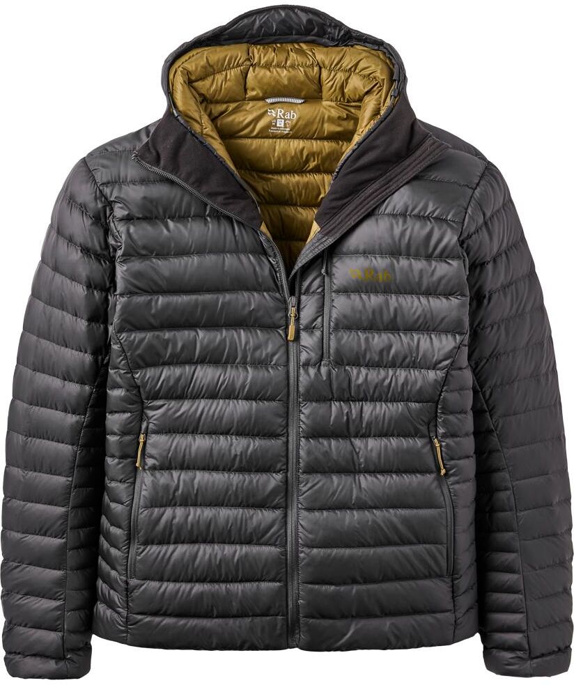 RAB  - Microlight Alpine Hoody Anthracite - M - Doudoune