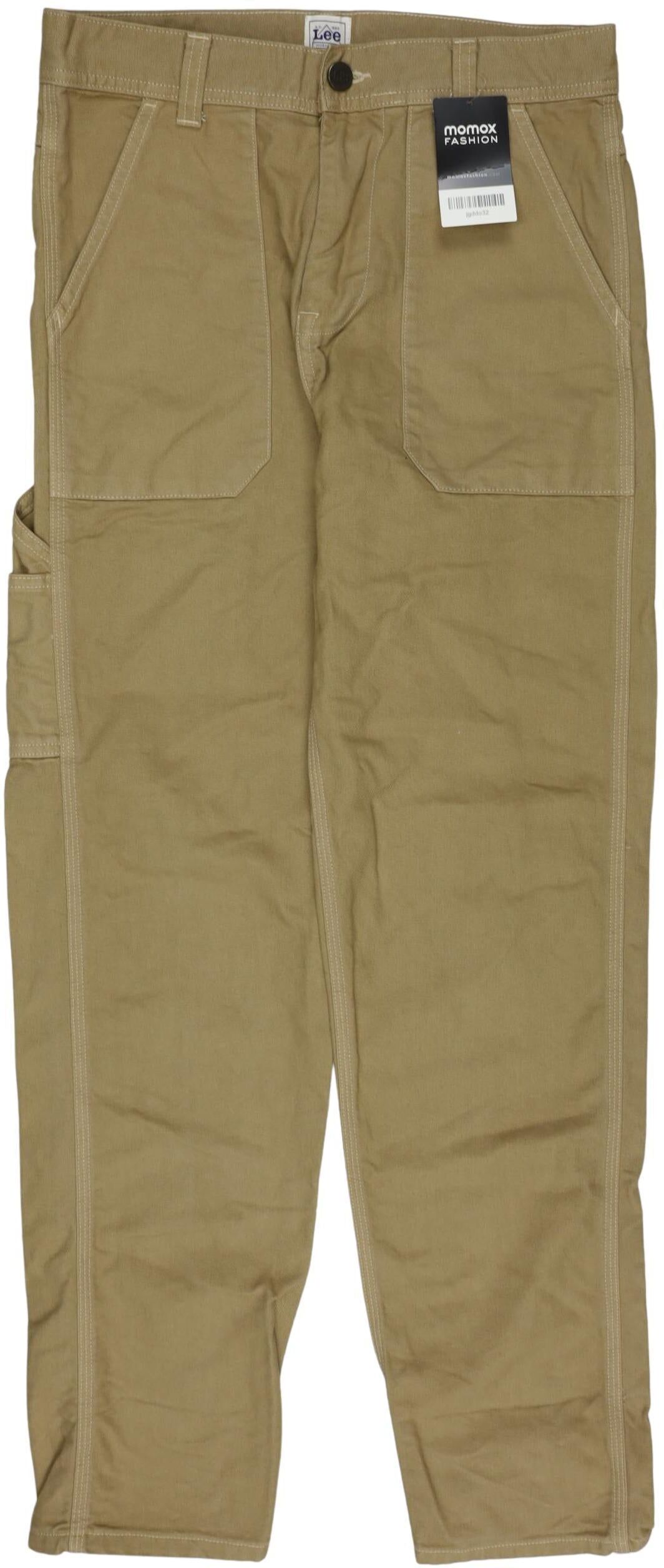Lee Herren Stoffhose, Beige, Gr. W28, Baumwolle - Second Hand