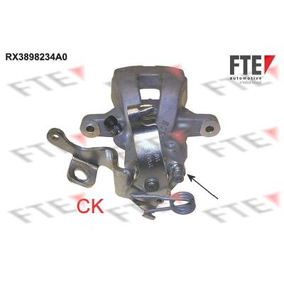 Fte Bremssattel [Hersteller-Nr. 9290635] für Citroën