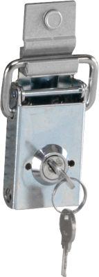 Gmoehling Zylinderschloss, für Transportboxen/Wahlurne A1569/Datenentsorgungsbehälter D1009/120 H, Aluminium
