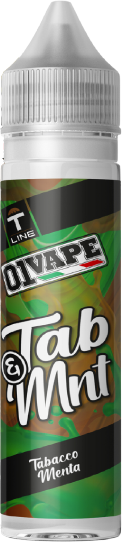 01 Vape Tab & Mnt Liquido Shot 20ml Tabacco Menta