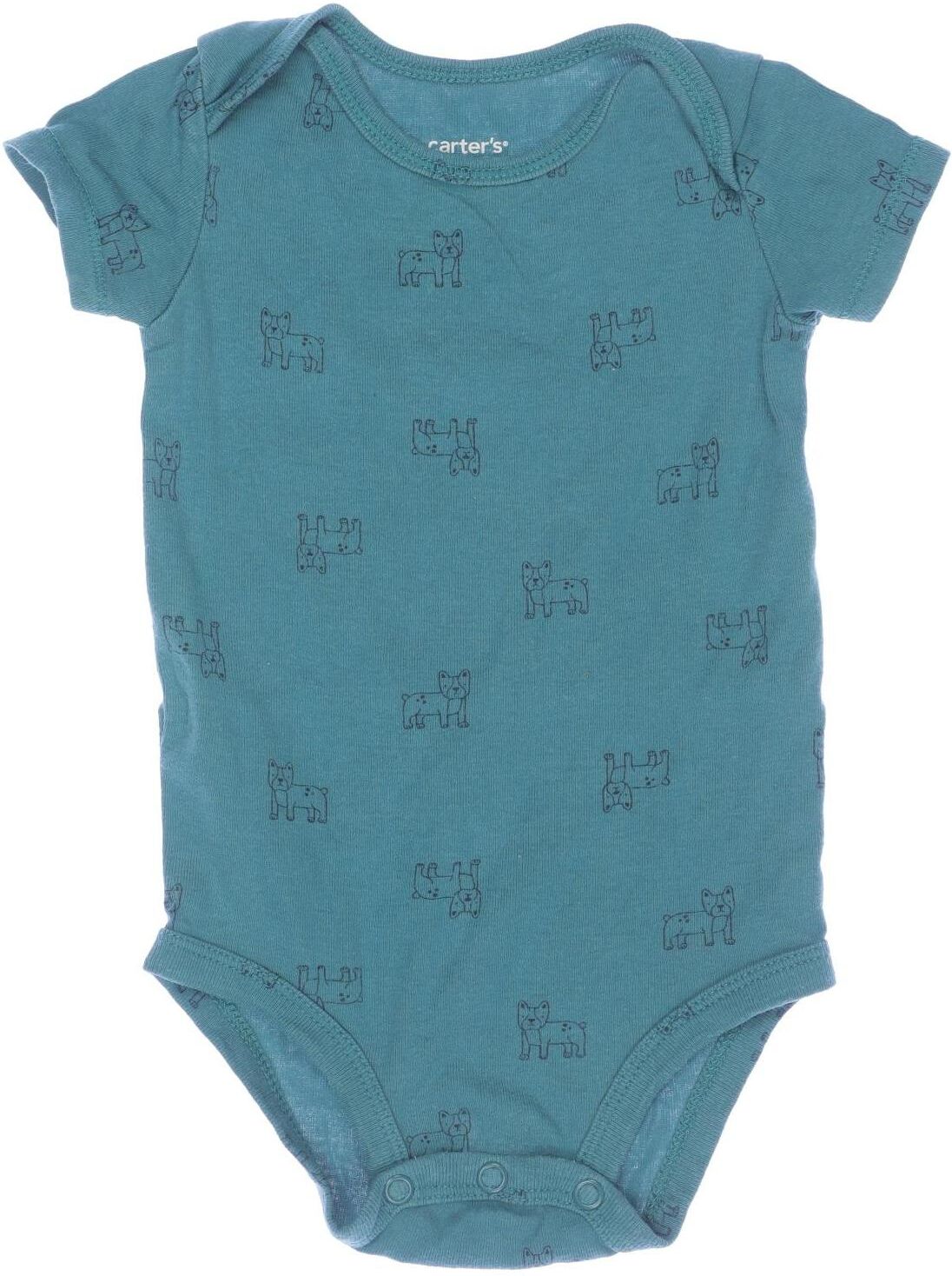 carters Jungen Strampler, Türkis, Gr. EU 62, Baumwolle - Second Hand