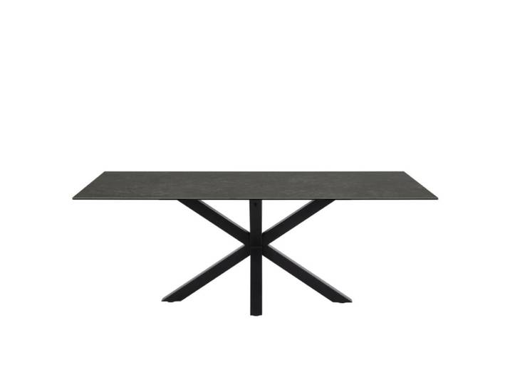 Table rectangulaire en céramique l200 gris