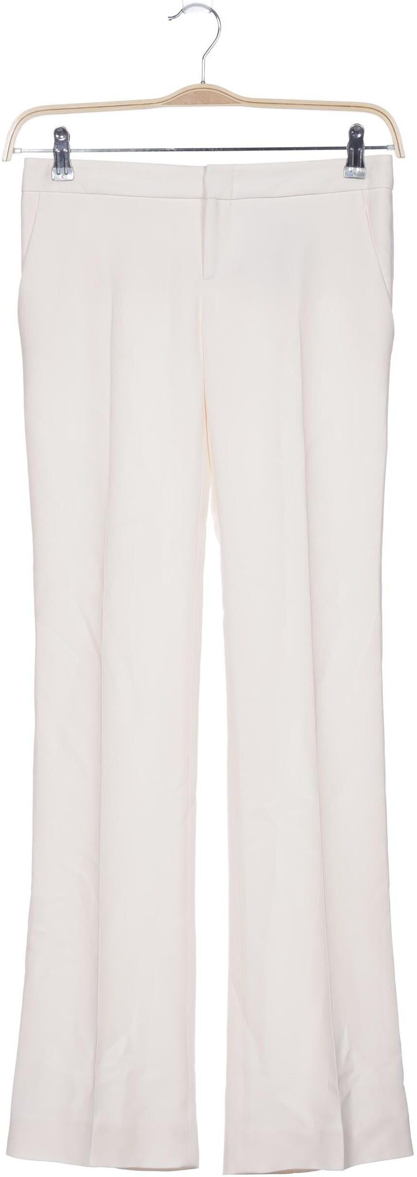 Gucci Damen Stoffhose, Cremeweiß, Gr. EU 32 (IT 38), Seide - Second Hand