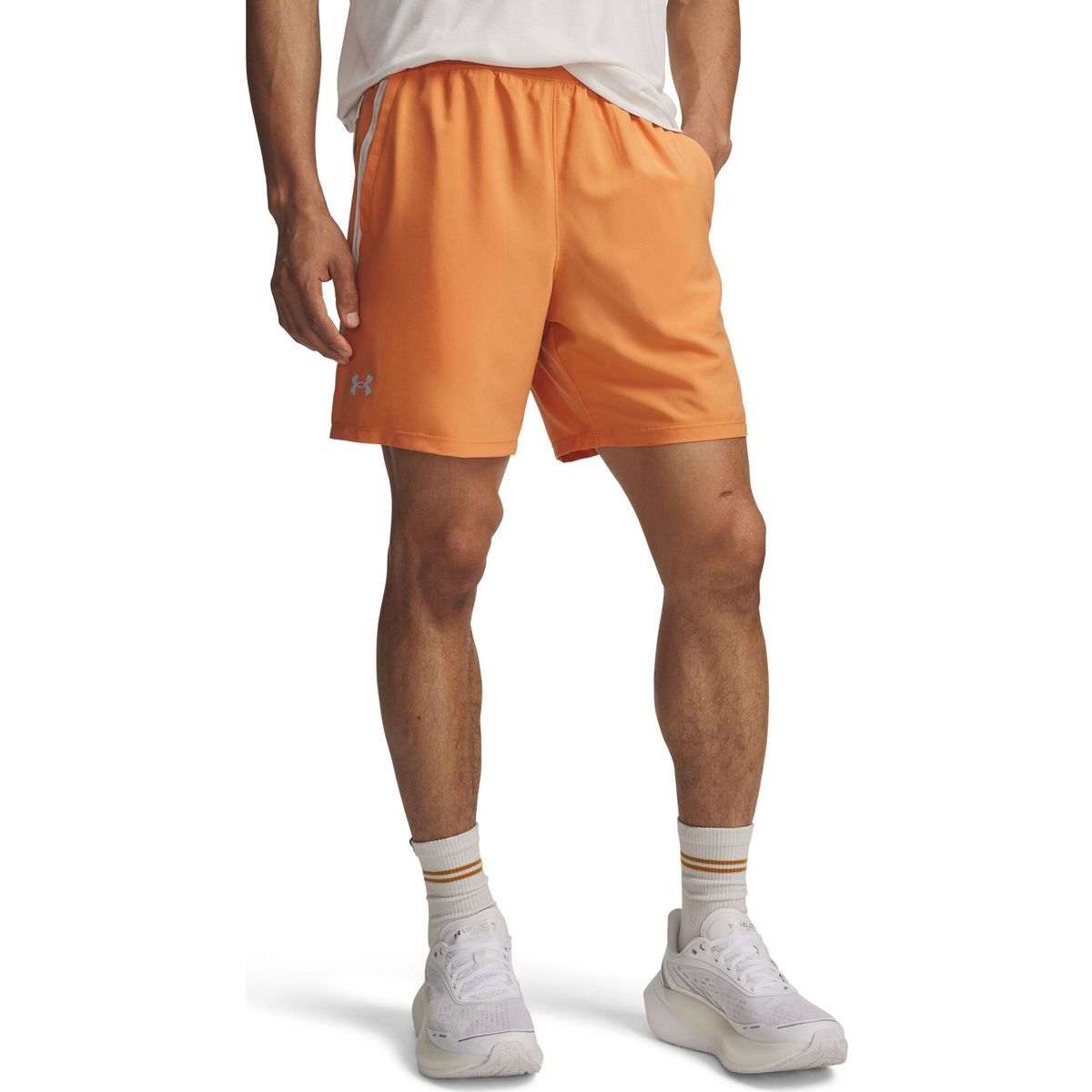 Under Armour Launch 7'' Shorts orange reflective (770) XL 1382620-770-XL