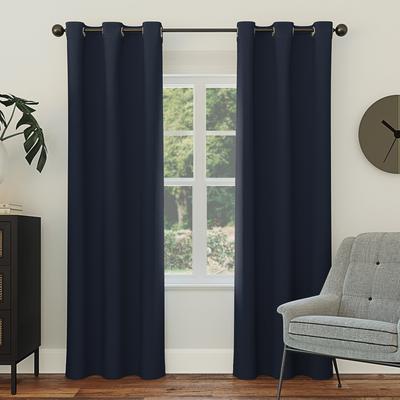 Sun Zero Hayden Energy Saving Blackout Grommet 1-Piece Curtain Panel, Single Panel
