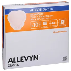 Allevyn Sacrum groß 22x22 cm Wundverband haftend