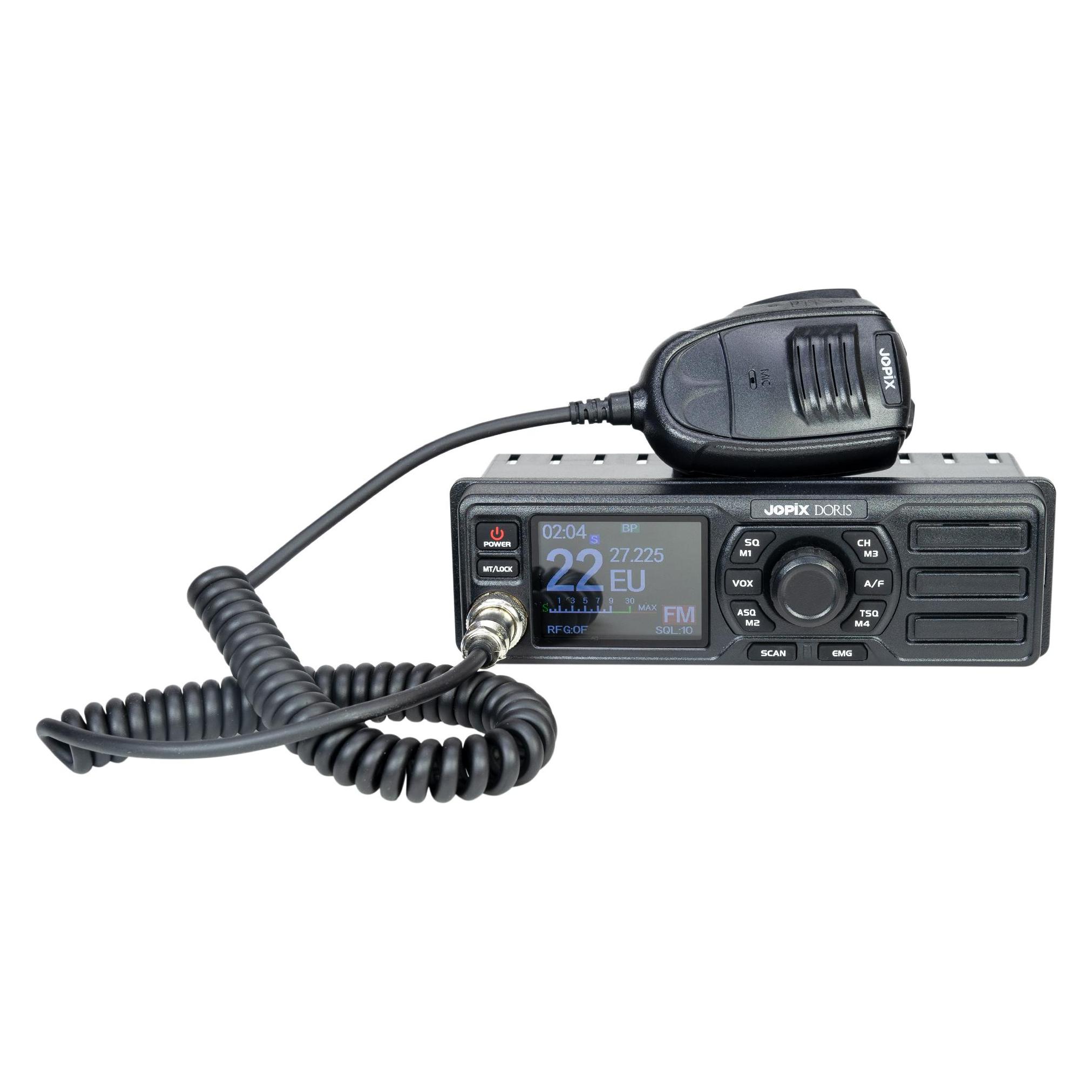 Jopix Doris Multinorm AM-FM 27mc radio 12-24volt (Doris)