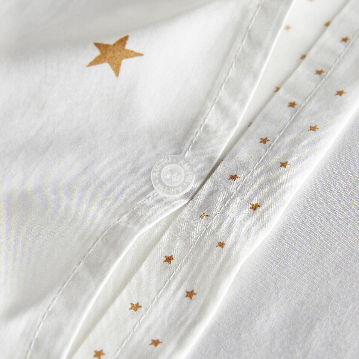 AM.PM Housse de couette percale coton biologique, Stella