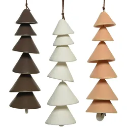 Decoris Porzellan-Glocken Weihnachtsbaum Figuren |  bitte wähle deine Wunschfarb...