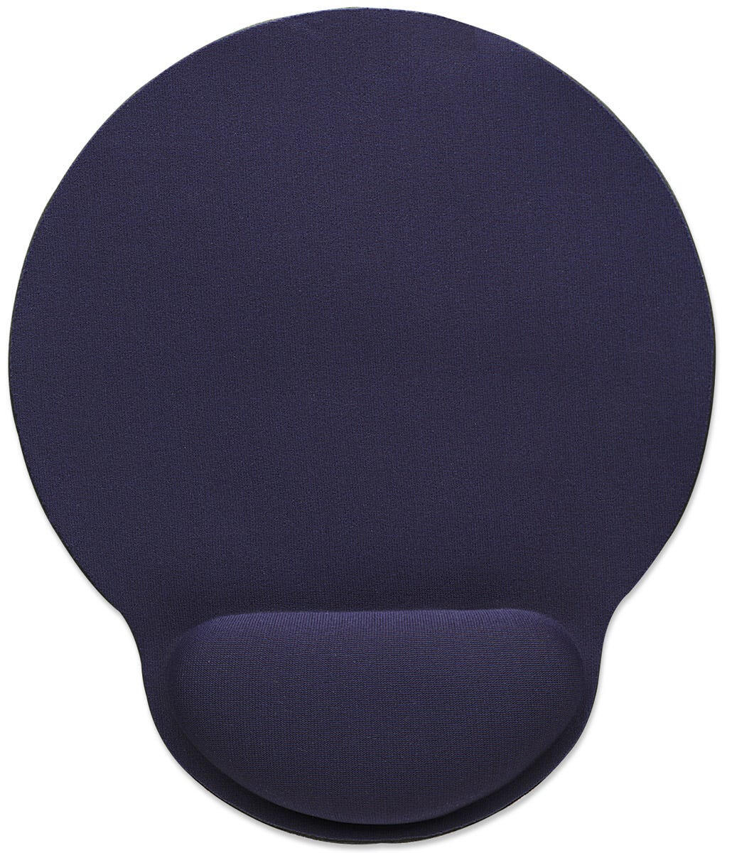 Manhattan Mauspad mit Handgelenkauflage - blau 434386