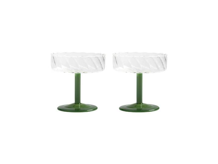 & klevering - Coupe à champagne Twirl - Vert - Verre