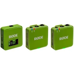 Wireless GO (Gen. 3) Green, digital Mikrofonsystem, 2-Kanal, drahtlos