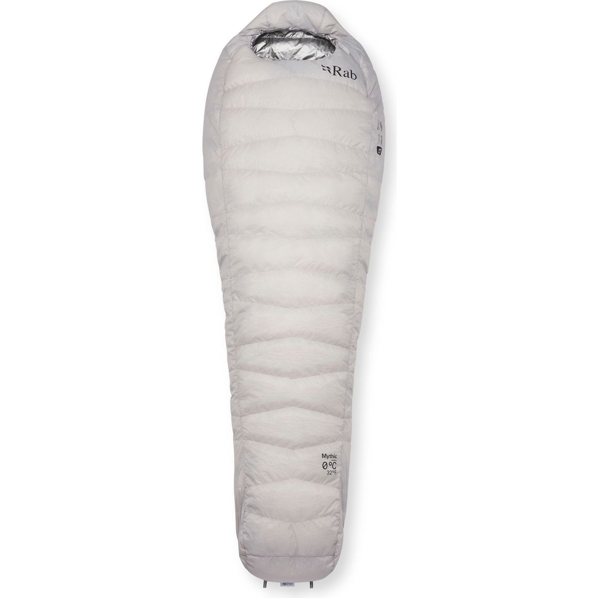 Rab Mythic 0C / 32F dark pewter (DPW) Long QSN-24-DPW-LNG-LZ