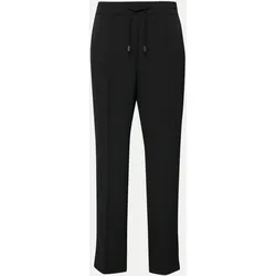 Jogpants mit Biesen-Detail Schwarz 44