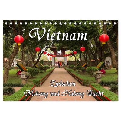 Vietnam - Zwischen Mekong und Halong Bucht (Tischkalender 2027 DIN A5 quer), CALVENDO Monatskalender