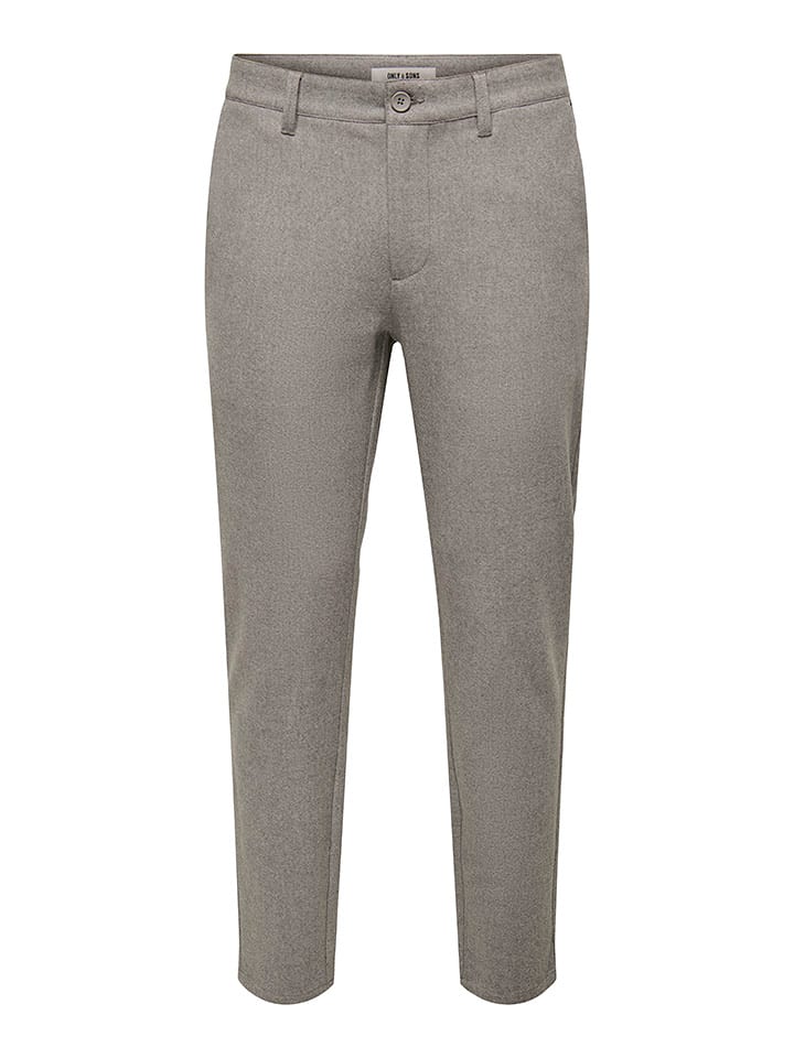 ONLY & SONS Chino "Mark" - Slim fit - in Taupe - W32/L30