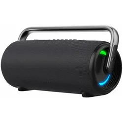 Manta SPK530-BK (10 h), Bluetooth Lautsprecher, Schwarz