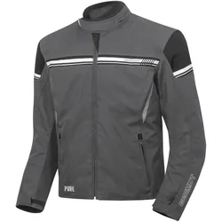 Germot Pure Motorradjacke anthrazit-schwarz - L
