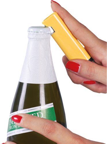 Accendino con apribottiglia in plastica solida Personalizzate o neutre