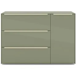 set one by Musterring Sideboard Reno Glas Olivgrün