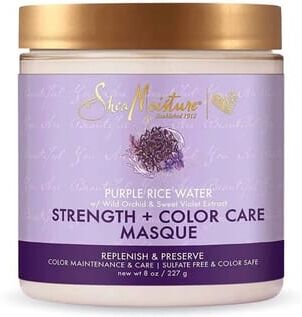 Shea Moisture Mascarilla de Água de Arroz Roxa 227g