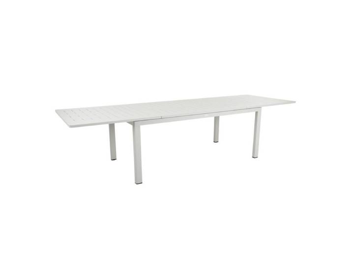 Brafab Lomma Ausziehtisch - Aluminium light grey Trendig &amp; bunt