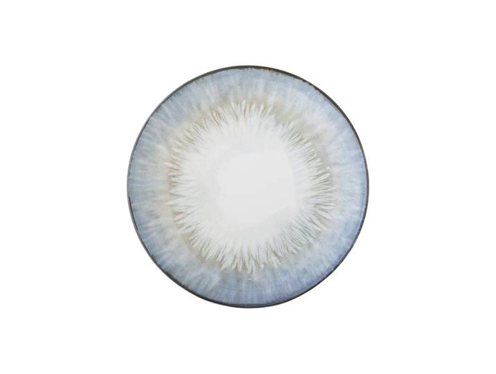 Bloomingville - Assiette Calen - Bleu - Grès émaillé