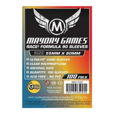 Mayday Games Race! Formula 90 Card Sleeves (100 Stück) 55x80mm - 7132 - Kartenhüllen 293202