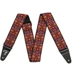 Fender Festival Strap, Red, Gitarre Zubehör, Rot