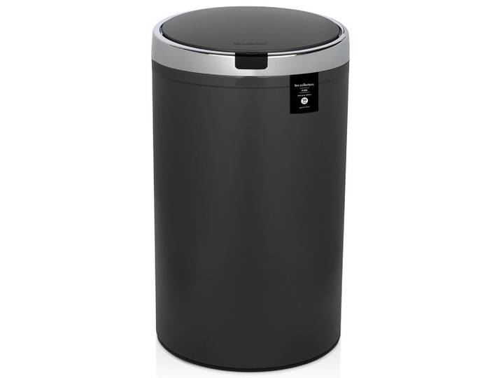 Les Collectors Abfalleimer Sensor Automatisch 30L - dunkelgraue Ausführung N°235, Grau, Metall, 31.5x51x30.5 cm, Haushalt & Reinigung, Reinigung, Mülleimer & Abfallsammler