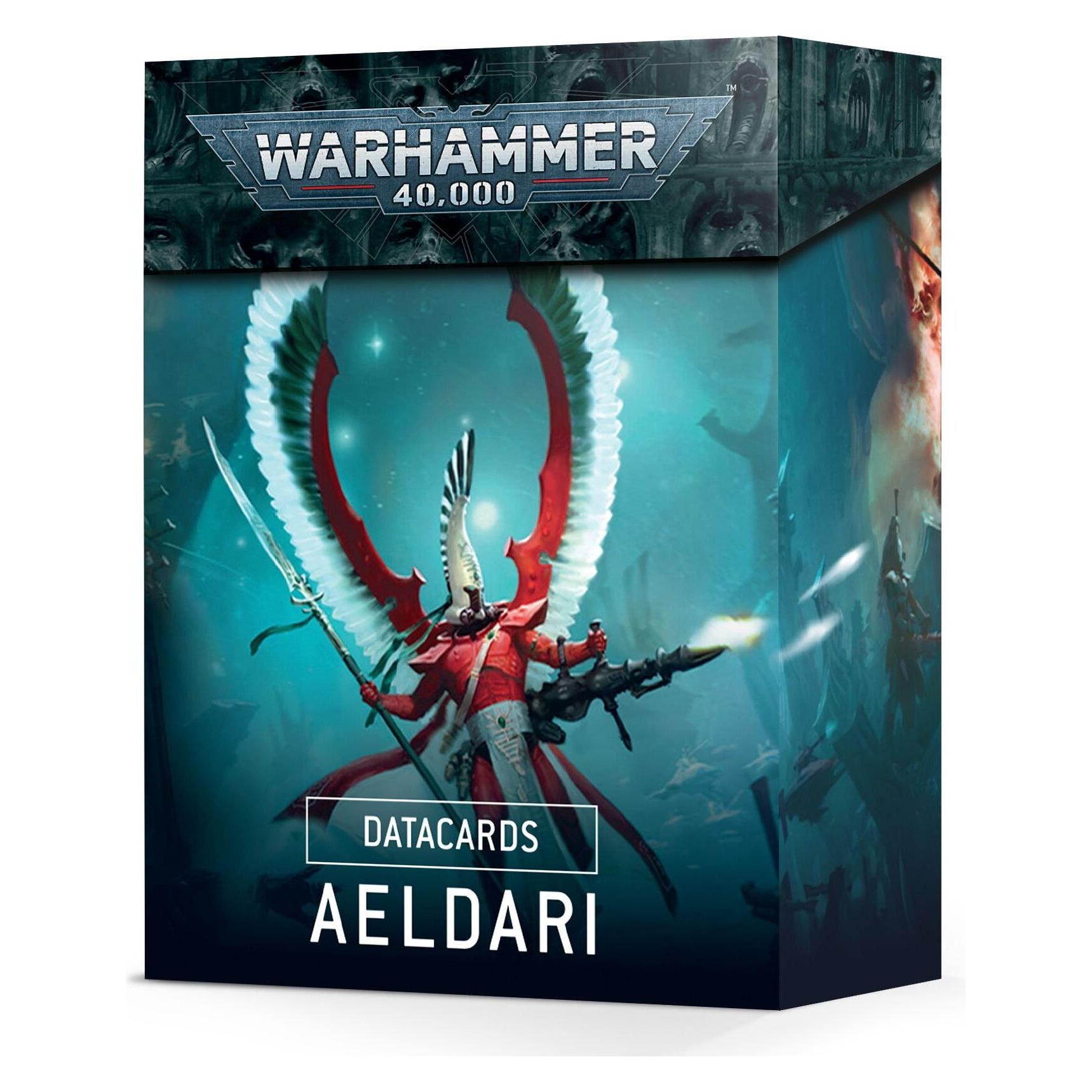 Games Workshop Warhammer 40k - Datacards V.9 Aeldari (Fr) (Karton) (1050104001)
