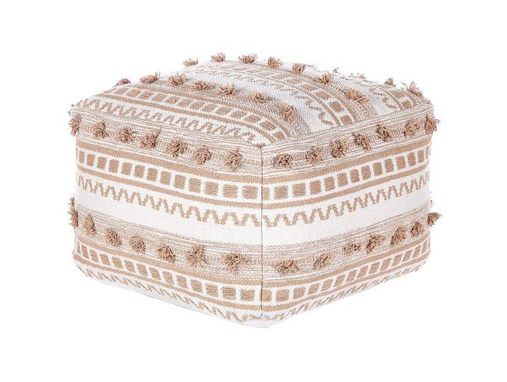 POUF Hellbeige Karaw